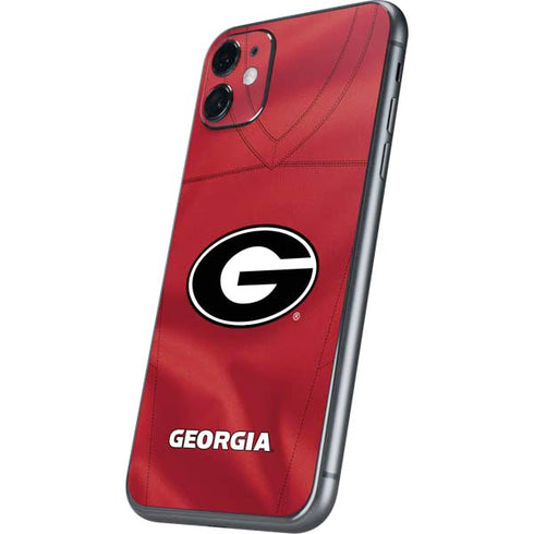 University of Georgia Red Jersey iPhone 11 Skin