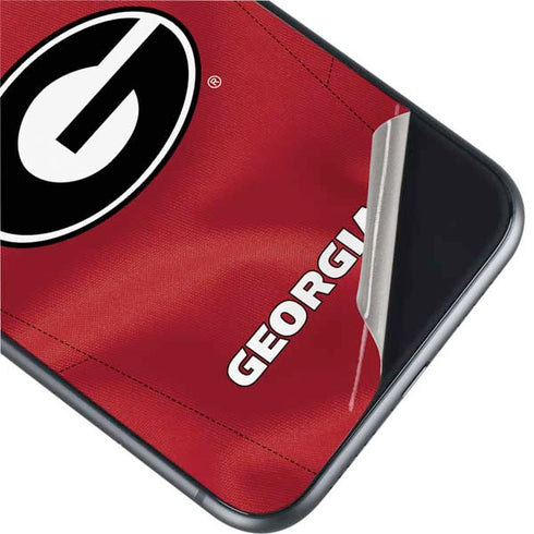 University of Georgia Red Jersey iPhone 11 Skin