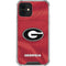 University of Georgia Red Jersey iPhone 12 Clear Case