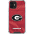 University of Georgia Red Jersey iPhone 12 Clear Case