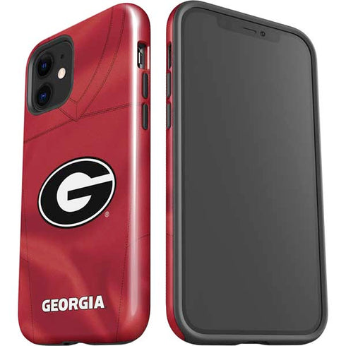University of Georgia Red Jersey iPhone 12 Impact Case