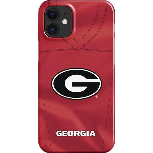 University of Georgia Red Jersey iPhone 12 Mini Lite Case