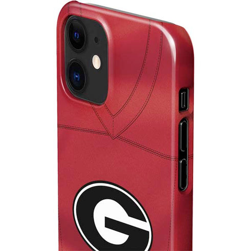 University of Georgia Red Jersey iPhone 12 Mini Lite Case
