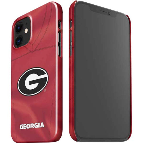 University of Georgia Red Jersey iPhone 12 Mini Lite Case