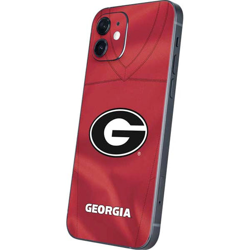 University of Georgia Red Jersey iPhone 12 Mini Skin