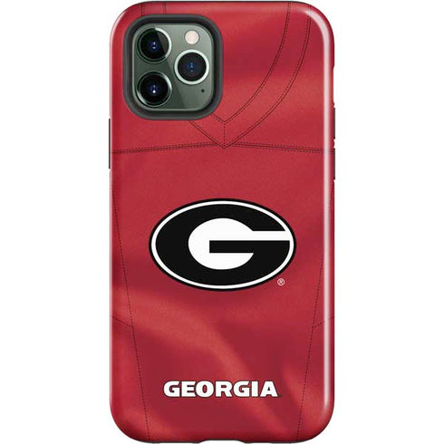 University of Georgia Red Jersey iPhone 12 Pro Max Impact Case