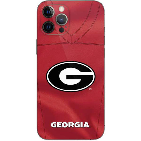 University of Georgia Red Jersey iPhone 12 Pro Max Skin