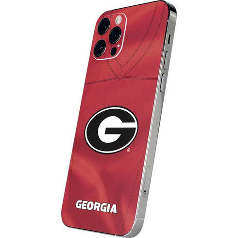 University of Georgia Red Jersey iPhone 12 Pro Max Skin