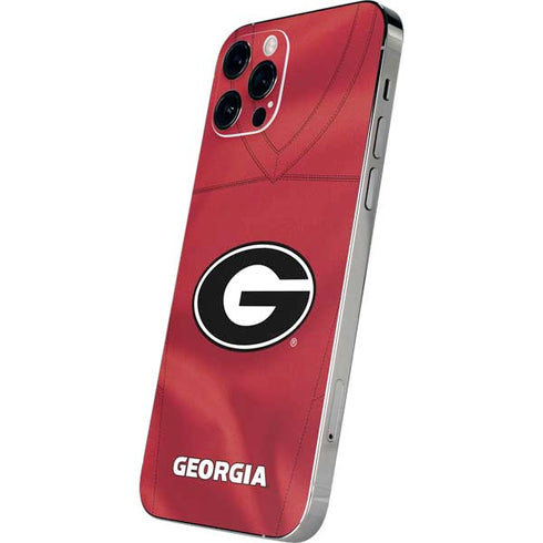 University of Georgia Red Jersey iPhone 12 Pro Skin