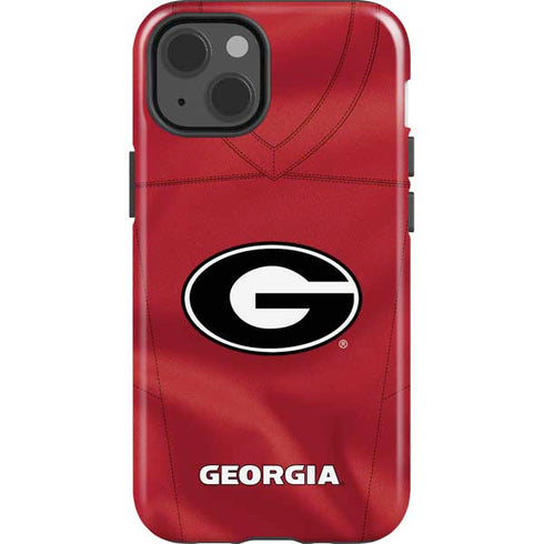 University of Georgia Red Jersey iPhone 13 Impact Case