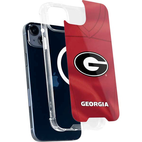 University of Georgia Red Jersey iPhone 13 MagSafe Case