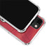 University of Georgia Red Jersey iPhone 13 Mini Clear Case