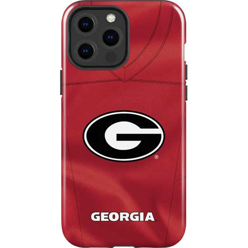 University of Georgia Red Jersey iPhone 13 Pro Max Impact Case