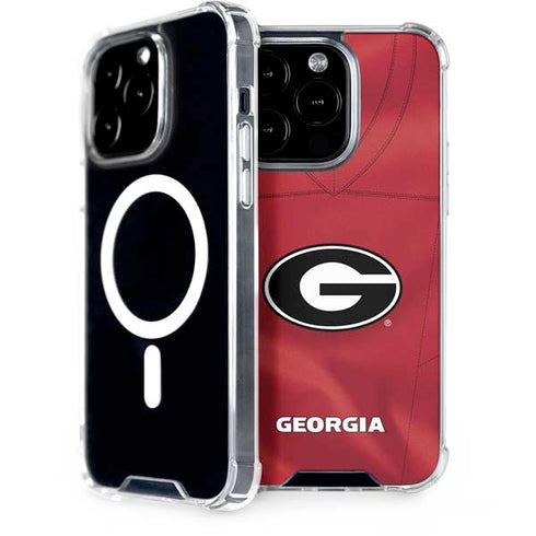 University of Georgia Red Jersey iPhone 13 Pro Max MagSafe Case