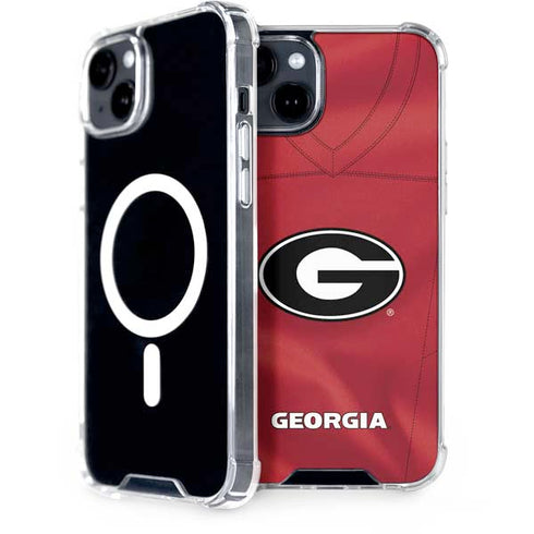 University of Georgia Red Jersey iPhone 14 MagSafe Case