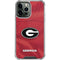 University of Georgia Red Jersey iPhone 14 Pro Max Clear Case