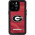 University of Georgia Red Jersey iPhone 14 Pro Waterproof Case