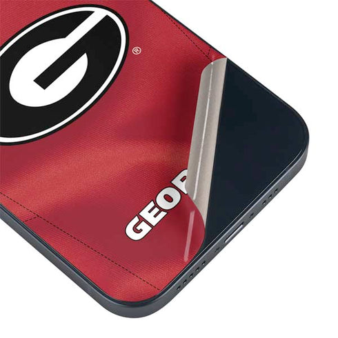 University of Georgia Red Jersey iPhone Skins