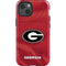 University of Georgia Red Jersey iPhone 15 Plus Impact Case