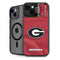 University of Georgia Red Jersey iPhone 15 Plus Kickstand Case
