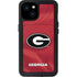 University of Georgia Red Jersey iPhone 15 Plus Waterproof Case