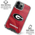 University of Georgia Red Jersey iPhone 15 Pro Clear Case