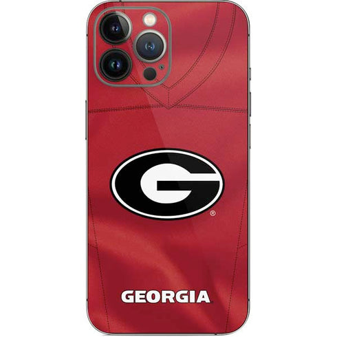 University of Georgia Red Jersey iPhone 15 Pro Max Skin