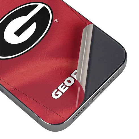 University of Georgia Red Jersey iPhone 15 Pro Skin