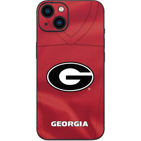 University of Georgia Red Jersey iPhone 15 Skin
