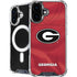 University of Georgia Red Jersey iPhone 16 Plus MagSafe Case