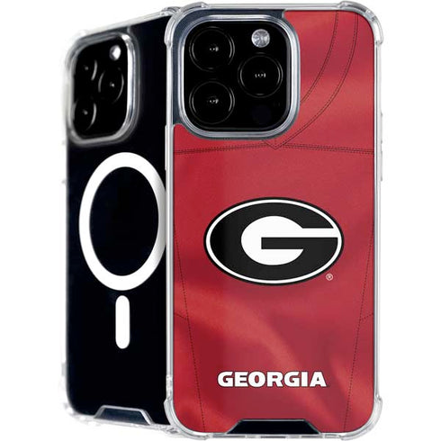 University of Georgia Red Jersey iPhone 16 Pro Max MagSafe Case