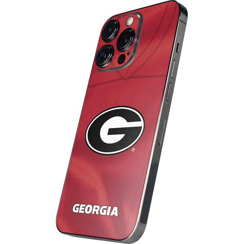 University of Georgia Red Jersey iPhone 16 Pro Max Skin
