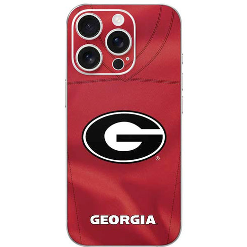 University of Georgia Red Jersey iPhone 16 Pro Skin