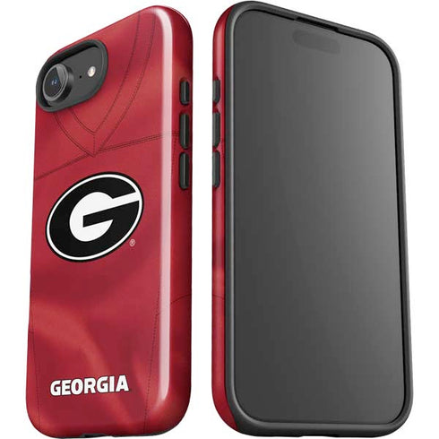 University of Georgia Red Jersey iPhone 16e Impact Case