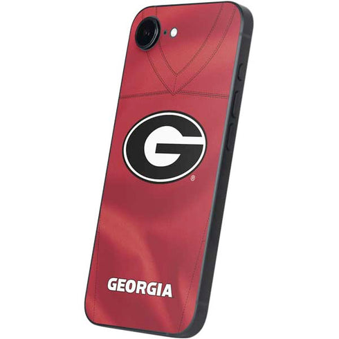 University of Georgia Red Jersey iPhone 16e Skin