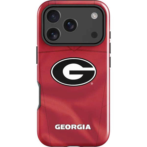 University of Georgia Red Jersey iPhone 18 Pro Impact Case