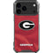 University of Georgia Red Jersey iPhone 18 Pro Max Clear Case