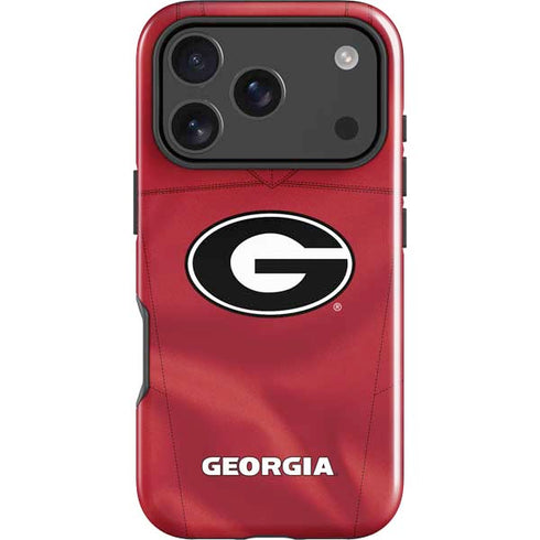 University of Georgia Red Jersey iPhone 18 Pro Max Impact Case