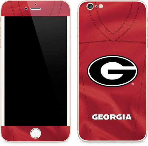 University of Georgia Red Jersey iPhone 6/6s Plus Skin