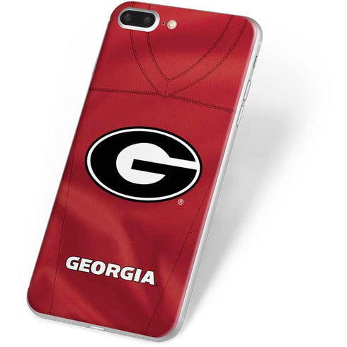 University of Georgia Red Jersey iPhone 7 Plus Skin