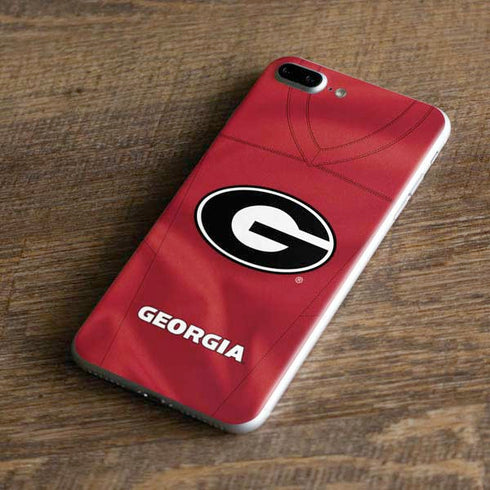 University of Georgia Red Jersey iPhone 7 Plus Skin