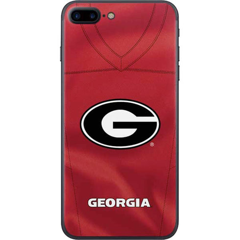 University of Georgia Red Jersey iPhone 8 Plus Skin