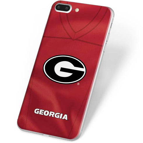 University of Georgia Red Jersey iPhone 8 Plus Skin