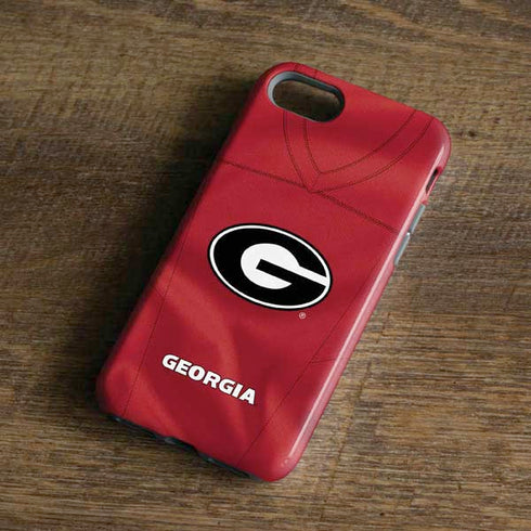 University of Georgia Red Jersey iPhone 8 Pro Case