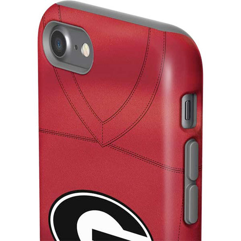 University of Georgia Red Jersey iPhone SE (2nd & 3rd Gen) Pro Case