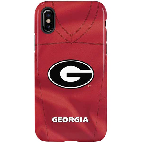 University of Georgia Red Jersey iPhone X Pro Case