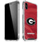 University of Georgia Red Jersey iPhone X/XS Clear Case