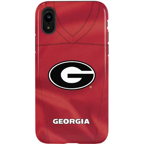 University of Georgia Red Jersey iPhone XR Pro Case