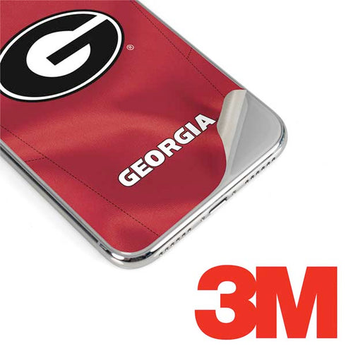 University of Georgia Red Jersey iPhone XR Skin