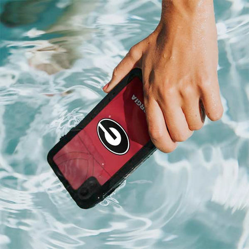 University of Georgia Red Jersey iPhone XR Waterproof Case